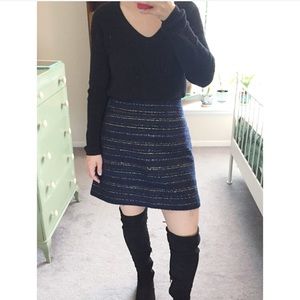 LOFT wool skirt